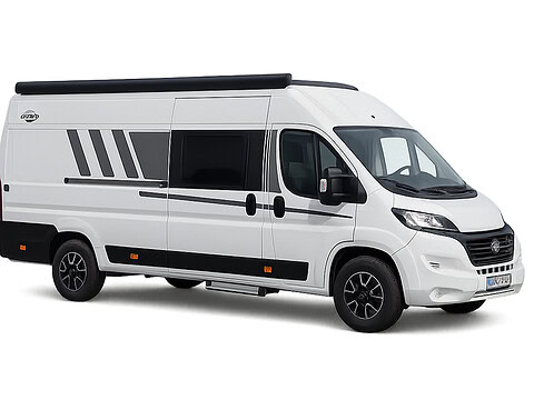 Moderner Camper Carado CV600 PRO für Camping und Reisen.