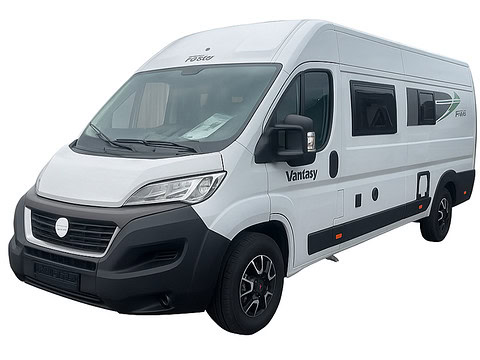 Komfortabler Forster Vantasy 636EB mit Dieselheizung, sofort einsatzbereit, ideal für Camping und Re.